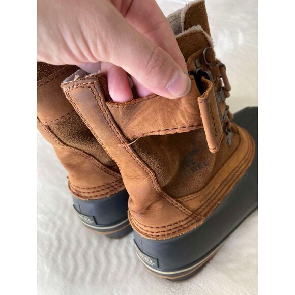 Sorel | Women's Winter Fancy Lace II Mid Calf Boot, Genuine Leather | 10.5 - Picture 5 of 11